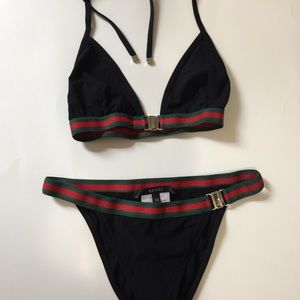 black gucci bikini